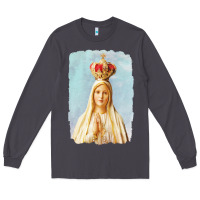 Smoke our lady of fatima Long Sleeve Tee - tuanDangUi