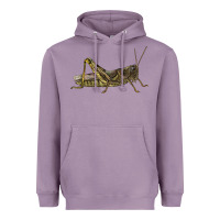 Lavender Grasshopper Heavyweight Hoodie - LillyAllenDesigns
