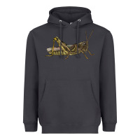 Smoke Grasshopper Heavyweight Hoodie - LillyAllenDesigns