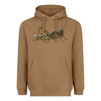 Toasted Coconut Grasshopper Heavyweight Hoodie - LillyAllenDesigns