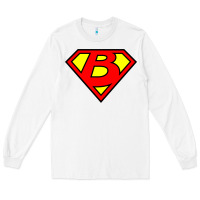 White super b Long Sleeve Tee - tuanDangUi