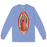 Colony Blue our lady of guadalupe virgin mary Long Sleeve Tee - tuanDangUi