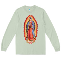 Matcha our lady of guadalupe virgin mary Long Sleeve Tee - tuanDangUi