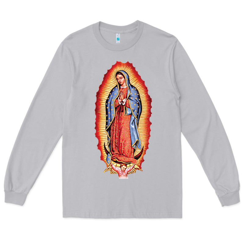 Our Lady Of Guadalupe Virgin Mary Long Sleeve Tee by tuanDangUi | Teevron