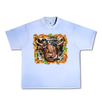 Grape Ice highland cow Urban Heavy Tee - JahusDesignShop
