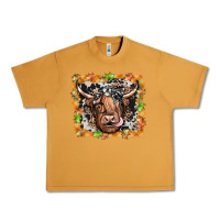 Peanut Butter highland cow Urban Heavy Tee - JahusDesignShop