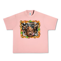 Salmon highland cow Urban Heavy Tee - JahusDesignShop