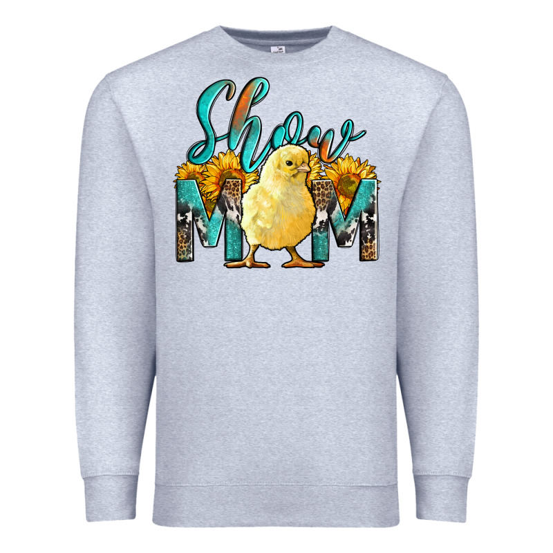 Western Show Mom Baby Chick Premium Sweatshirt by LillyAllenDesigns | Teevron