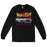 Black true jdm. celica 70 77 (blue gray) Long Sleeve Tee - tuanDangUi
