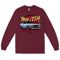 Burgundy true jdm. celica 70 77 (blue gray) Long Sleeve Tee - tuanDangUi