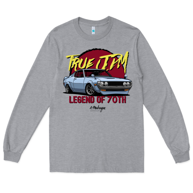 True Jdm. Celica 70 77 (blue Gray) Long Sleeve Tee by tuanDangUi | Teevron
