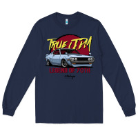 Navy true jdm. celica 70 77 (blue gray) Long Sleeve Tee - tuanDangUi