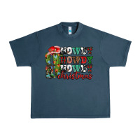 Midnight Navy Howdy howdy howdy Christmas Urban Heavy Tee - NancyCooperArtShop