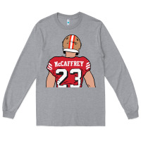 Heather Grey christian mccaffrey back to Long Sleeve Tee - tuanDangUi