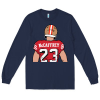 Navy christian mccaffrey back to Long Sleeve Tee - tuanDangUi