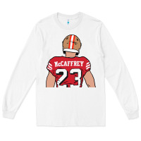 White christian mccaffrey back to Long Sleeve Tee - tuanDangUi