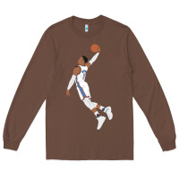 Chestnut russell westbrook dunk Long Sleeve Tee - tuanDangUi