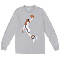 Moon Dust russell westbrook dunk Long Sleeve Tee - tuanDangUi