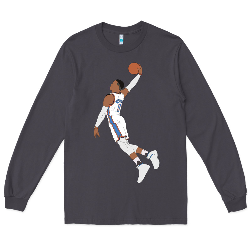 Russell Westbrook Dunk Long Sleeve Tee by tuanDangUi | Teevron