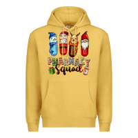 Antique Gold pharmacy squad christmas Premium Hoodie - FaDigitalArtStudio