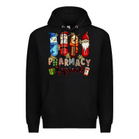 Black pharmacy squad christmas Premium Hoodie - FaDigitalArtStudio