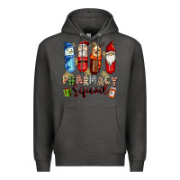 Charcoal Heather pharmacy squad christmas Premium Hoodie - FaDigitalArtStudio