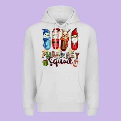 Pharmacy Squad Christmas Premium Hoodie Designed By Fadigitalartstudio