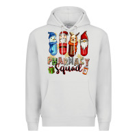 Dove Grey pharmacy squad christmas Premium Hoodie - FaDigitalArtStudio