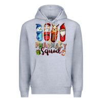 Heather Grey pharmacy squad christmas Premium Hoodie - FaDigitalArtStudio