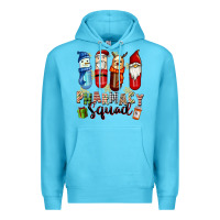 Ocean Blue pharmacy squad christmas Premium Hoodie - FaDigitalArtStudio