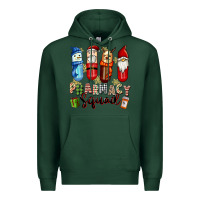 Sports Green pharmacy squad christmas Premium Hoodie - FaDigitalArtStudio