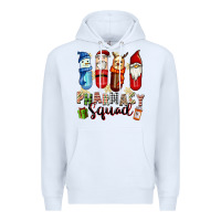 White pharmacy squad christmas Premium Hoodie - FaDigitalArtStudio