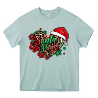 Arona santa paws christmas heart Heavy Core Tee - MaliasSmallBusiness