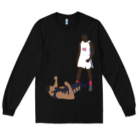 Sekou Doumbouya Over Tristan Thompson Long Sleeve Tee | Teevron