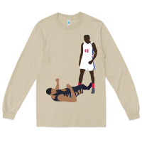 Mushroom sekou doumbouya over tristan thompson Long Sleeve Tee - tuanDangUi