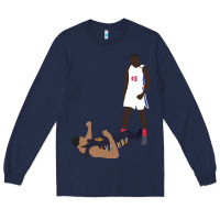 Navy sekou doumbouya over tristan thompson Long Sleeve Tee - tuanDangUi