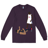 Plum sekou doumbouya over tristan thompson Long Sleeve Tee - tuanDangUi