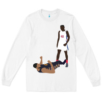 White sekou doumbouya over tristan thompson Long Sleeve Tee - tuanDangUi