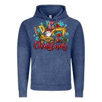 Vintage Denim i dig christmas Vintage Hoodie - texasbilliewilder