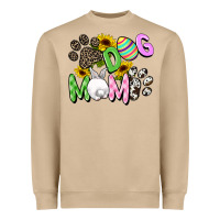 Mushroom Dog mom Easter Mother's Day Heavyweight Sweatshirt - FaDigitalArtStudio