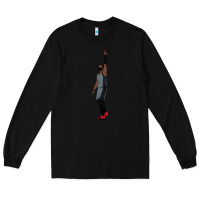 Black kyrie irving pointing up Long Sleeve Tee - tuanDangUi