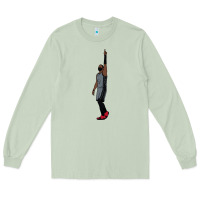 Matcha kyrie irving pointing up Long Sleeve Tee - tuanDangUi