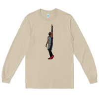 Mushroom kyrie irving pointing up Long Sleeve Tee - tuanDangUi