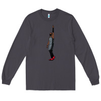 Smoke kyrie irving pointing up Long Sleeve Tee - tuanDangUi