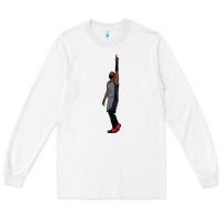 White kyrie irving pointing up Long Sleeve Tee - tuanDangUi