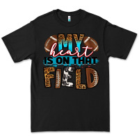Black my heart is on that field football Premium Tee - RanaPortraitStore