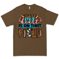 Cacao my heart is on that field football Premium Tee - RanaPortraitStore