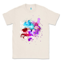 Natural Be a Flamingo in a Flock of Pigeons Classic Tee - Bettercallsaul