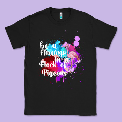Be A Flamingo In A Flock Of Pigeons Classic Tee Designed By Bettercallsaul