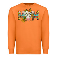 Carrot Western Baby Calf Mom With Sunflower Premium Sweatshirt - LillyAllenDesigns